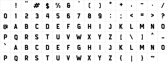 g Ganti Tahun Regular Character Map