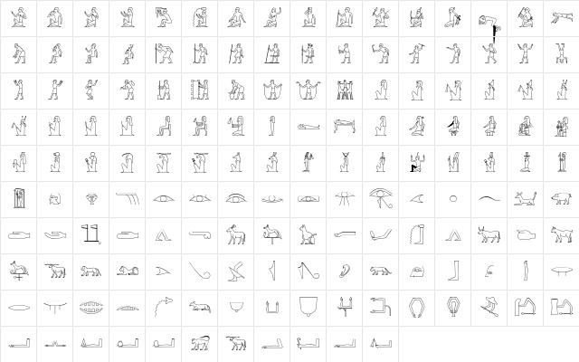 GlyphBasic A Character Map GlyphBasic A Character Map