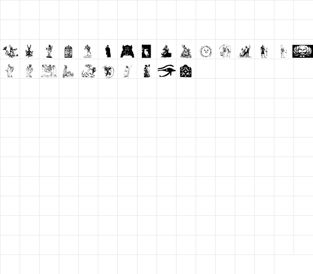 Dingbats Regular Character Map Dingbats Regular Character Map