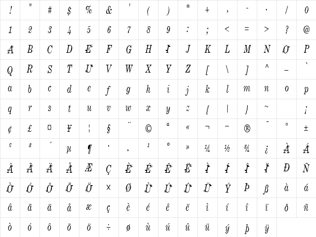 Good Regular Character Map Good Regular Character Map