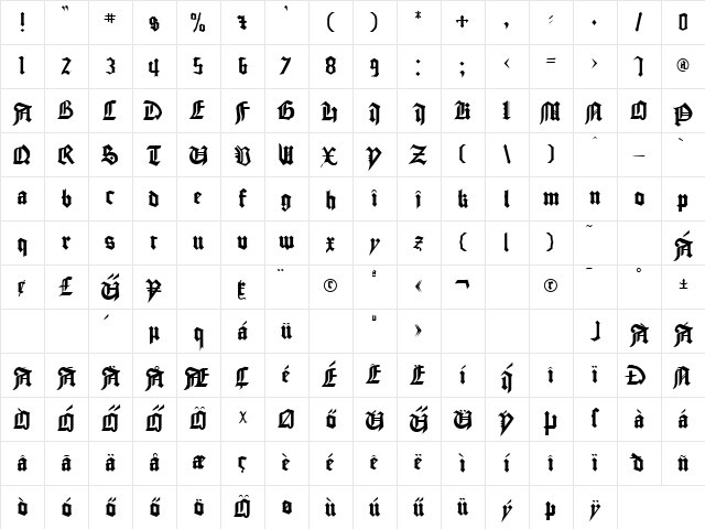 GoodCityModern-MedHU Normal Character Map