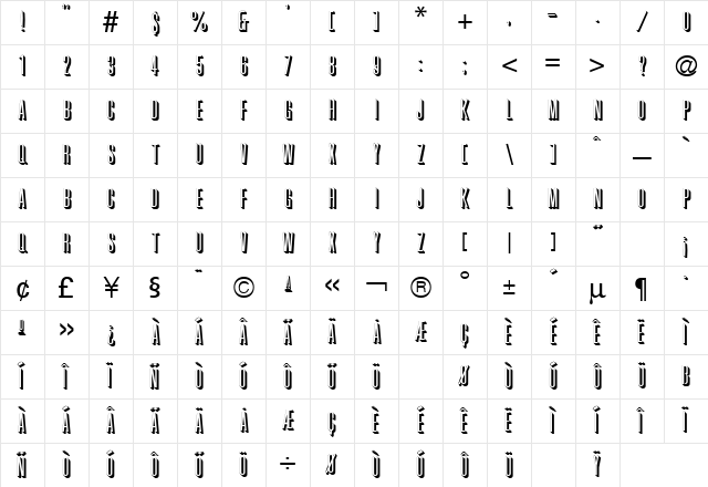 Graphik Regular Character Map Graphik Regular Character Map