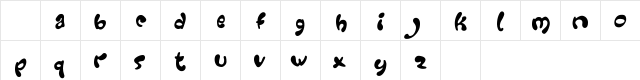 Groovy Regular Character Map Groovy Regular Character Map