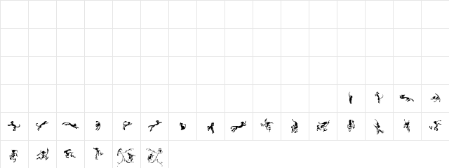 Halloweenies Demo Regular Character Map
