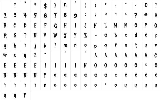 Haunted Hill Spooky Spooky Regular Character Map Haunted Hill Spooky Spooky Regular Character Map