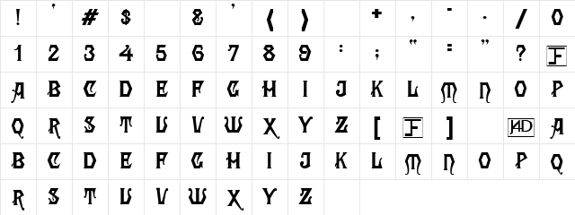 Angular Normal Character Map Angular Normal Character Map