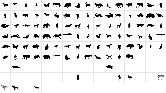 Animals Normal Character Map