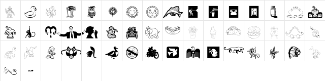 Animations Regular Character Map