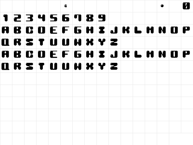 M19_COCONUT MILK Regular Character Map