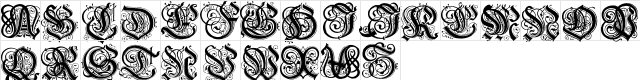 Hentzau_Initials Normal Character Map Hentzau_Initials Normal Character Map