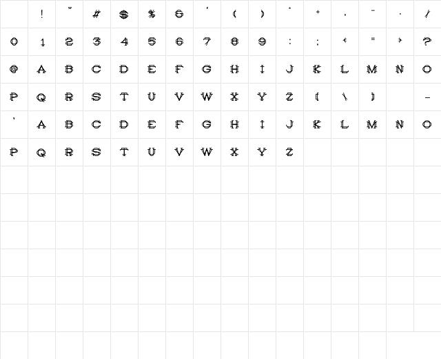 History Repeating Regular Character Map History Repeating Regular Character Map