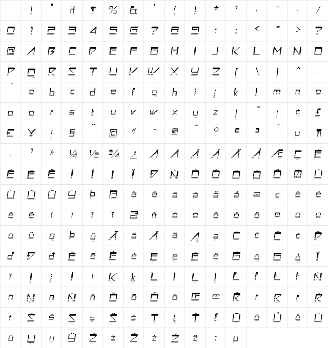 Astron Boy Video Regular Character Map Astron Boy Video Regular Character Map