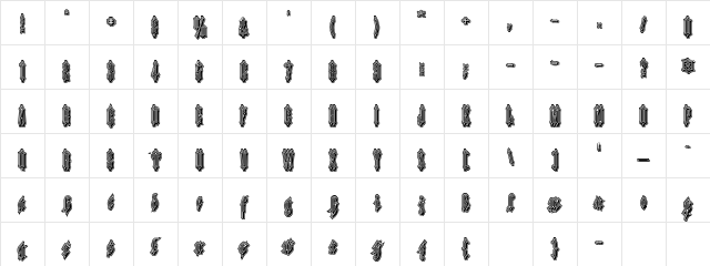Applesauce11 Regular Character Map