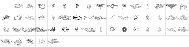 AprendizCaligrafico Regular Character Map AprendizCaligrafico Regular Character Map