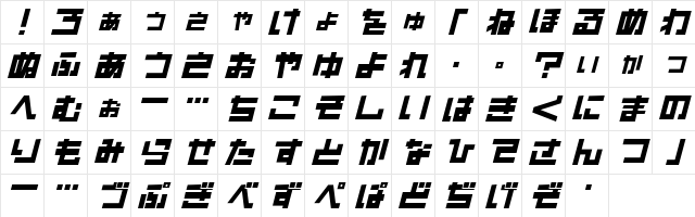 I2sunplaza Regular Character Map