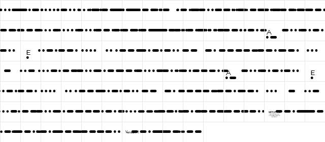 Match Morse (Shareware) Regular Character Map