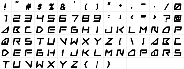 Insane Hours Regular Character Map Insane Hours Regular Character Map