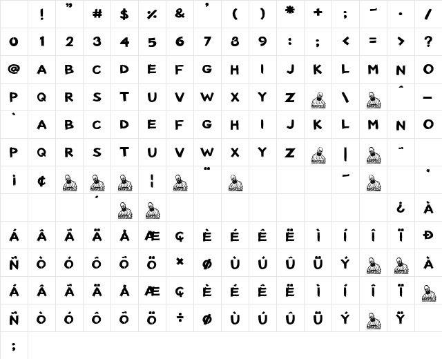 Italian Sex Party Regular Character Map Italian Sex Party Regular Character Map