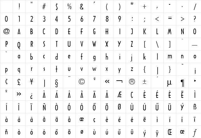 Architecture Regular Character Map Architecture Regular Character Map