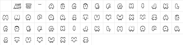 JI Toy Train JI Toy Train Character Map JI Toy Train JI Toy Train Character Map