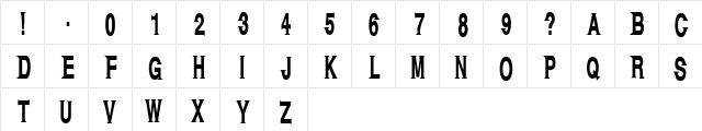 Kagan Regular Character Map Kagan Regular Character Map