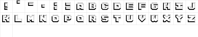 Argentum White Character Map