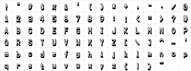 Karma Suture Regular Character Map