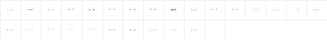 Kawaii eyes Kawaii eyes Character Map