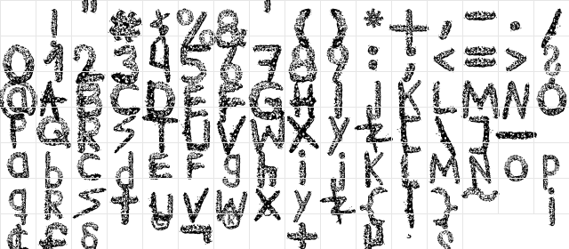 Ke$hanimal Regular Character Map Ke$hanimal Regular Character Map