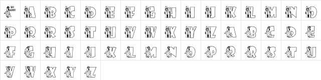 KGROYALITY Regular Character Map
