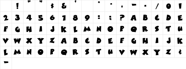 0 PlayGround DNA Regular Character Map