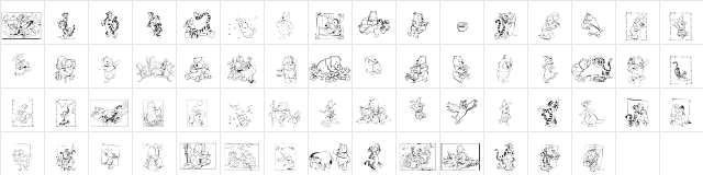 001 Disney's Pooh2 Regular Character Map
