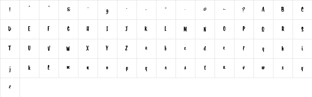 1 ScriptBoy DNA Regular Character Map 1 ScriptBoy DNA Regular Character Map
