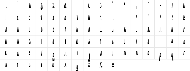 10.15 Saturday Night BRK Regular Character Map