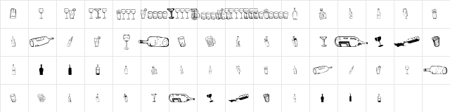 26alco Regular Character Map