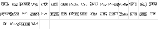 2Peas Blocks - Girly 2Peas Blocks - Girly Character Map 2Peas Blocks - Girly 2Peas Blocks - Girly Character Map