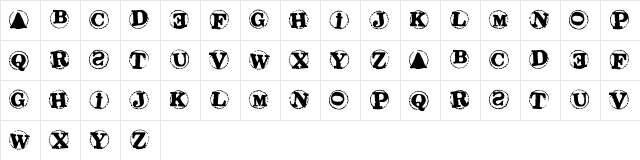 rated b ed b Character Map rated b ed b Character Map