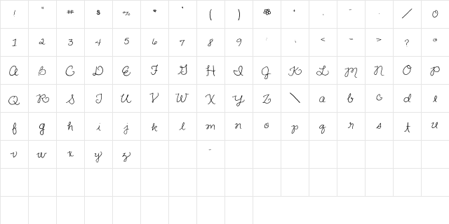 2Peas Dainty 2Peas Dainty Character Map