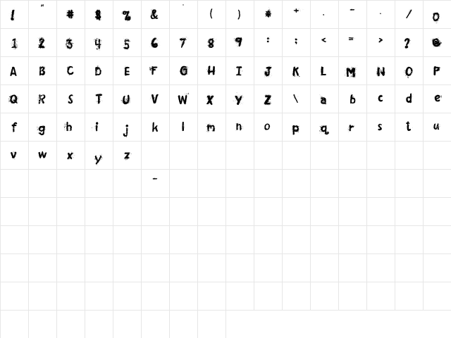 2Peas Old Blue Jeans 2Peas Old Blue Jeans Character Map