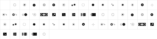 2Peas RP Luminance Regular Character Map