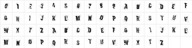 2Peas Static Regular Character Map