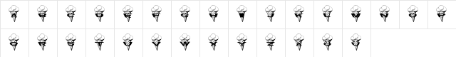 New Regular Character Map