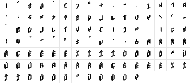 3D Isometric Regular Character Map 3D Isometric Regular Character Map