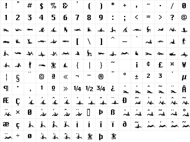 48ways Regular Character Map 48ways Regular Character Map