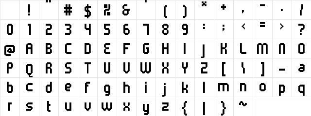 5Metrik Bold Condensed Regular Character Map 5Metrik Bold Condensed Regular Character Map