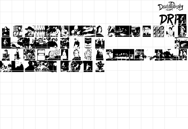 A Work Of Art Regular Character Map