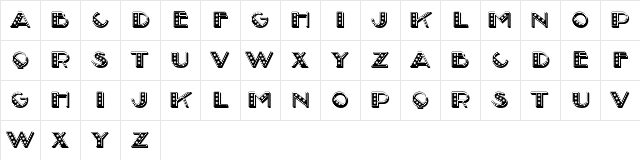 Adrenaline Regular Character Map