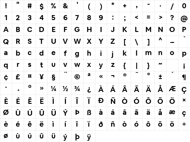 Airbnb Cereal App Bold Character Map Airbnb Cereal App Bold Character Map
