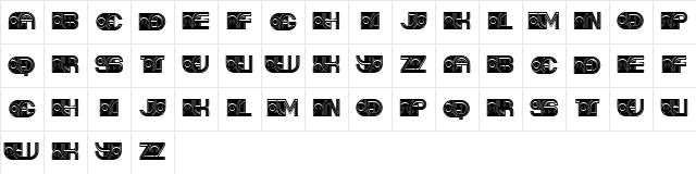 Alcoholic Regular Character Map