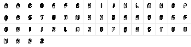 Allora Regular Character Map